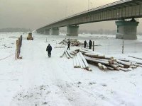 Перевозка пассажиров на правый берег столицы Тувы не прервана