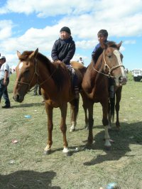 В Туве готовится трасса для главных конных скачек года