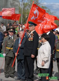 Тува. Фронтовику, ветерану пограничной службы Николаю Лосеву - 90 лет