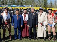 Сайын-Белек Тюлюш - победитель турнира по борьбе хуреш, посвященного 100-летию Тулуша Кечил-оола