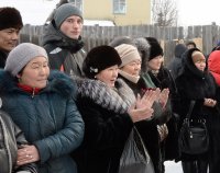 В селе Бай-Хаак сдан новый 14-квартирный дом по программе переселения граждан из ветхого жилья