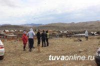 Подтоплены приусадебные участки в садово-дачном обществе № 14 на Вавилинском затоне к северу от Кызыла