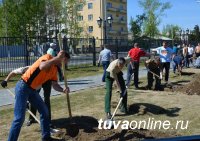 Ключевая достопримечательность Тувы – парк «Центр Азии» – пополнился новыми соснами