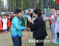 Тува: Большой детский фестиваль прошёл на берегах Чагытая