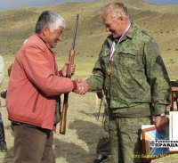 Тува: Сергей Бабкин - победитель соревнований по сверхточной стрельбе