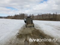 В Туве закрыты четыре из пяти ледовых переправ