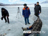 Рыбачить на льду Саяно-Шушенского водохранилища небезопасно