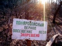 В Туве с 25 апреля вводится особый противопожарный режим