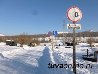 В Туве открыты все ледовые переправы