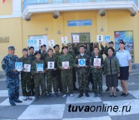 «Живые» знаки на дорогах Кызыла