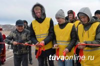 В Туве официально ввели в эксплуатацию подъездную дорогу к туристской базе при мараловодческом хозяйстве «Туран»