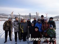 Любители лыжного спорта благодарят власти Кызыла за рейсовый автобус на станцию «Тайга»