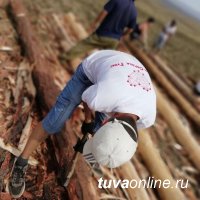 "Добрые Сердца Тувы" помогли семье-участнице губернаторского проекта «Кыштаг для молодой семьи»