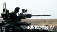 Лошади привезли боеприпасы на горные учения мотострелков в Туве