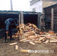 "Добрые сердца Тувы" помогают ветеранам в подготовке к зиме