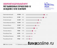 В Туве сохраняется наименьшая скорость распространения COVID-19 по Сибири