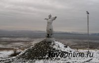 В Туве 9 декабря местами сильный снег, ветер до 18 м/с, на дорогах гололедица