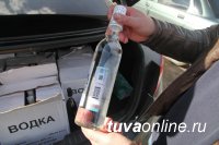 В Туве в новогодние праздники ведут борьбу с нелегальной продажей алкоголя