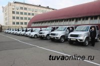 Автопарк полиции Тувы за последний месяц пополнился 36 новыми автомашинами