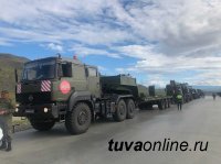 Военные приступили к строительству моста в селе Саглы приграничного Овюрского кожууна Тувы