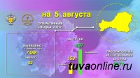 Эпидситуация по коронавирусу в Туве на 5 августа