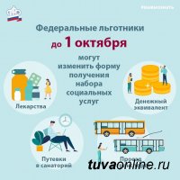 27139 жителям Тувы необходимо до 1 октября определиться с набором социальных услуг