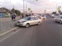 В Кызыле пьяный водитель сбил ребенка на светофоре