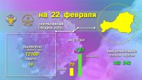 В Туве за прошедшие сутки 70 новых случаев COVID-19