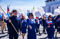 В Туве после двухлетнего перерыва прошли народные гуляния, посвященные празднику Весны и Труд