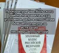 В Туве опекун оскорбляла и наносила побои 11-летней девочке, принятой в семью