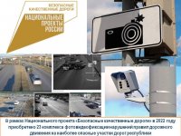 В 2022 году в Туве установлены 23 новых комплекса фотовидеофиксации