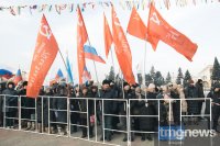 В Кызыле прошел митинг-концерт, посвященный Дню защитника Отечества