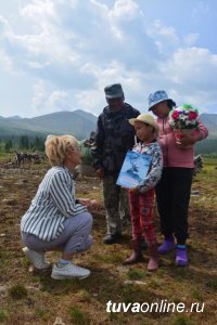 Оленеводческая стоянка "Улуг-Оо" в Тоджинском кожууне Тувы готова принимать гостей