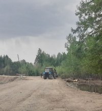 В Туве оперативно восстановили мост через реку Торгалыг, частично размытый при паводке