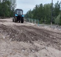 В Туве оперативно восстановили мост через реку Торгалыг, частично размытый при паводке