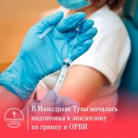 В Туве прививаться от гриппа можно будет уже в августе