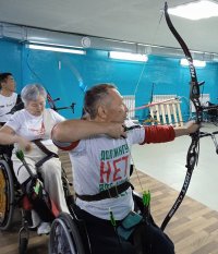 ДЕНЬ ГОРОДА КЫЗЫЛА: самый меткий стрелок из лука среди спортсменов с ОВЗ Аганак Седип